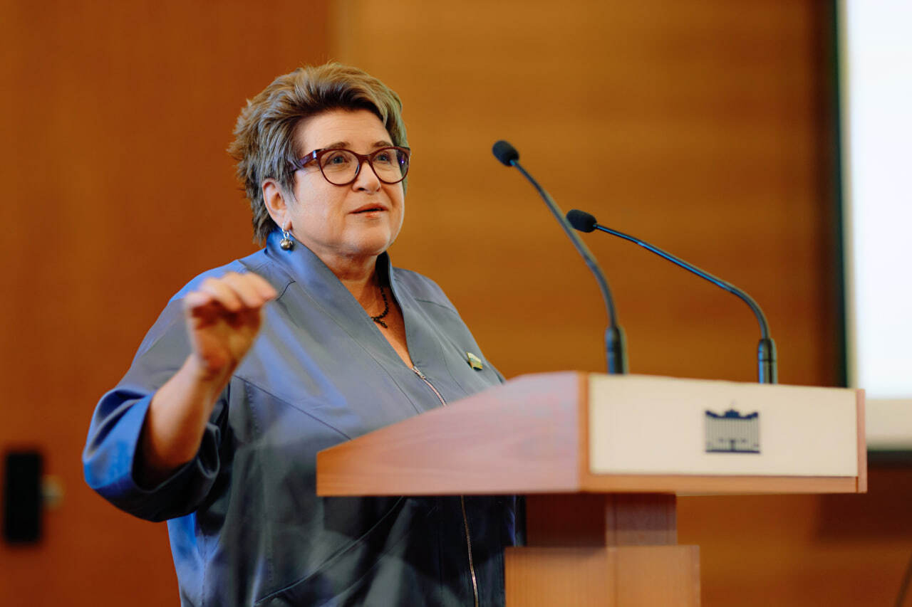 Любовь Глебова, первый заместитель председателя Комитета Совета Федерации по конституционному законодательству