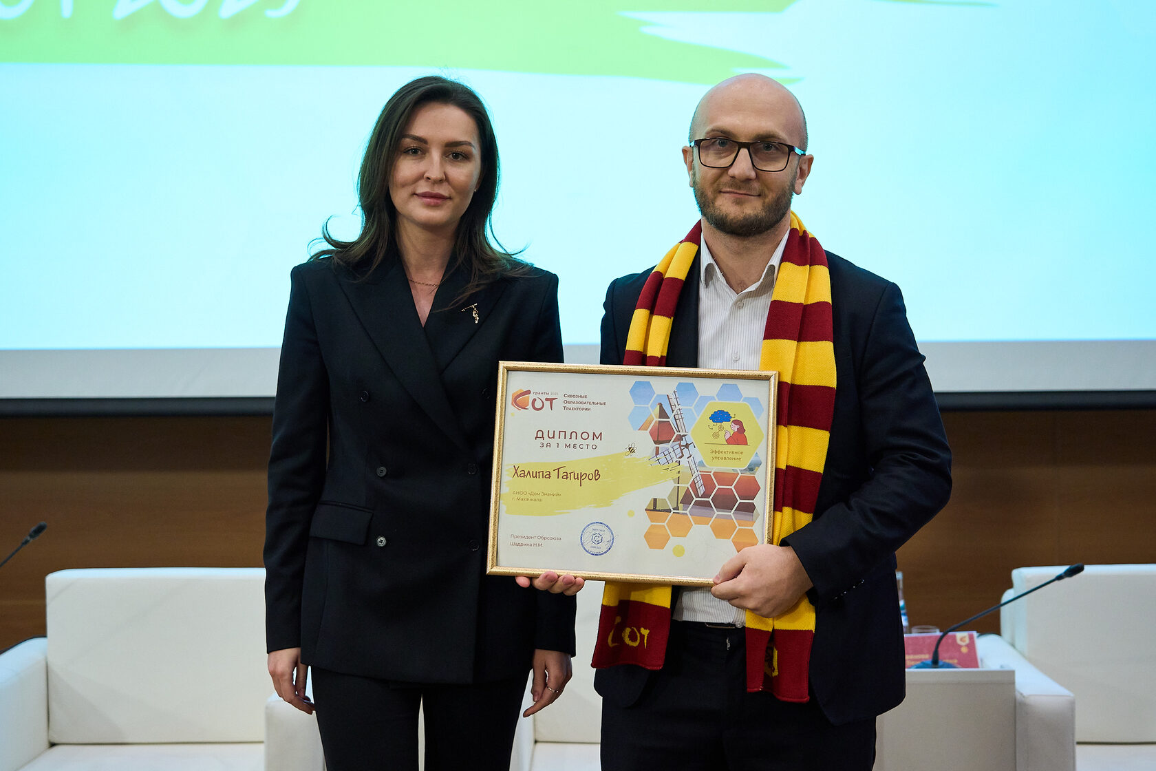 Первое место в номинации «Эффективное управление»: Халипа Юсупович Тагиров, Республика Дагестан